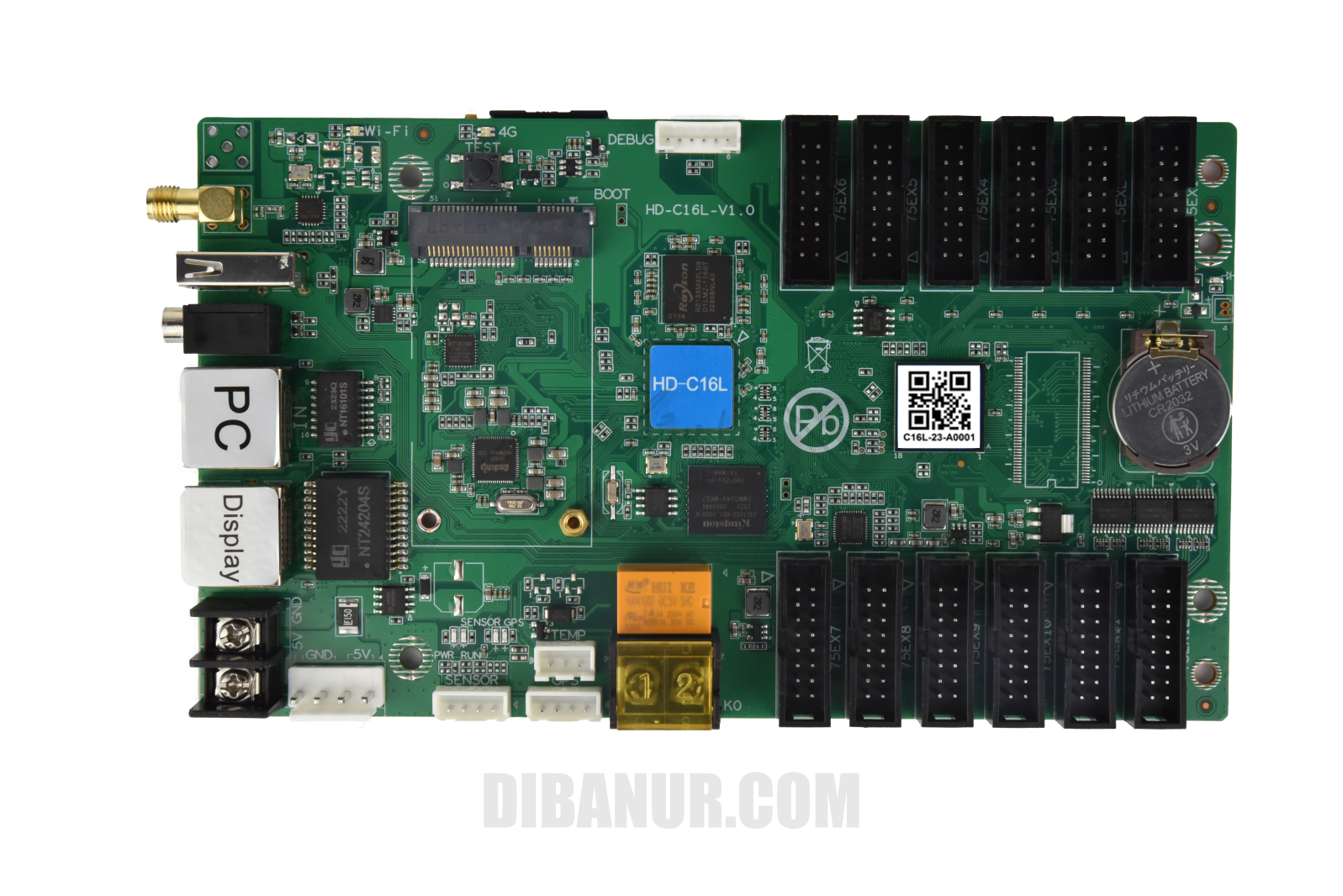 مدیریت ابری کارت کنترلر Huidu C16L | دیبانور