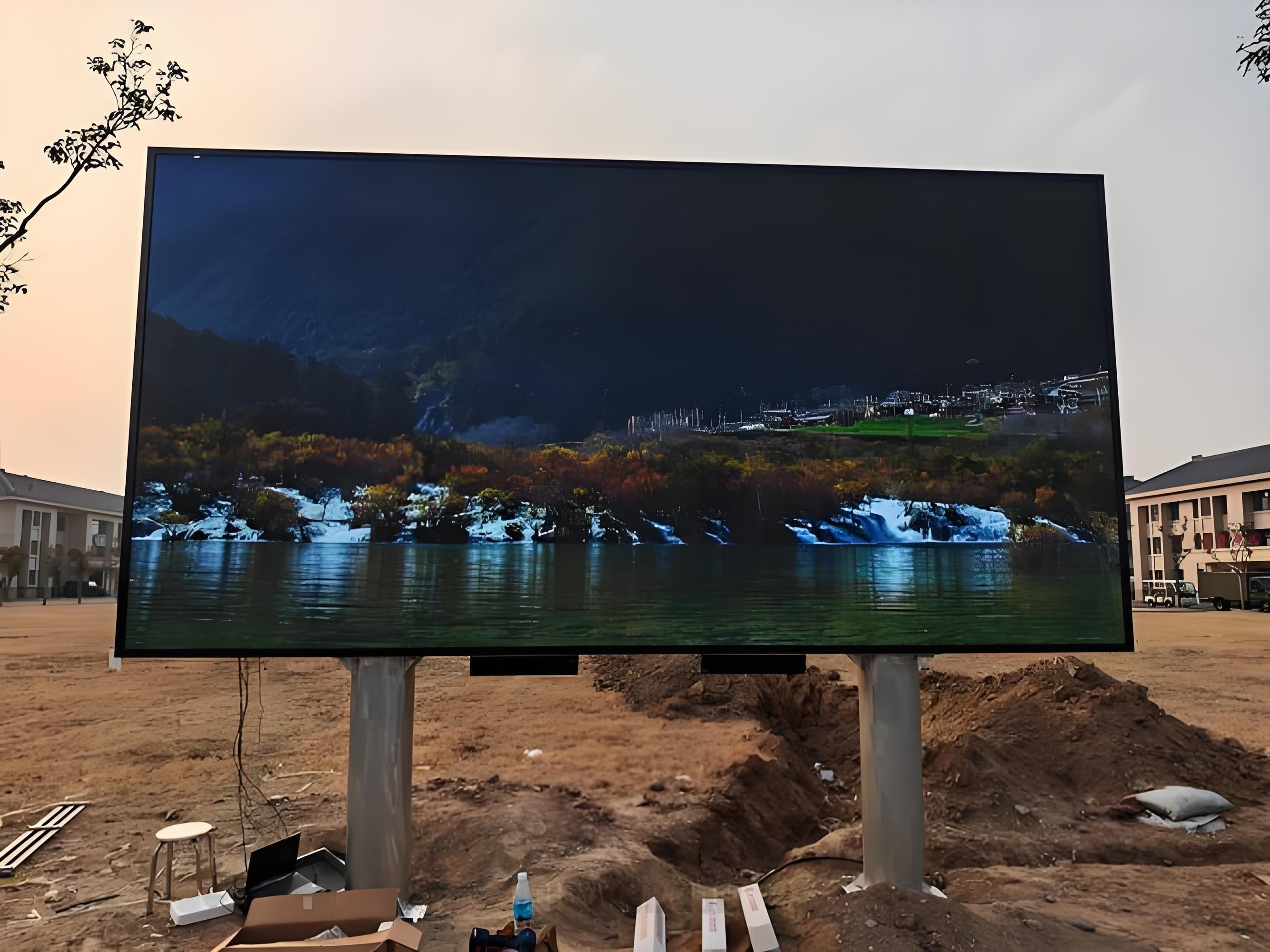 نمایشگر پارک صنعتی | GKGD P3.076 Outdoor 7680Hz | Dibanur دیبانور