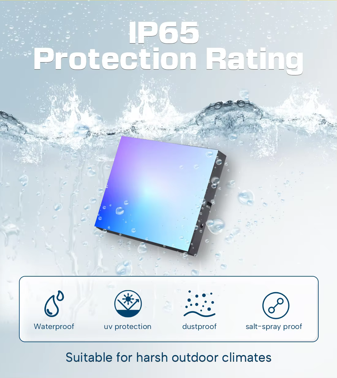 حفاظت IP65 ماژول LED | GKGD P3.076 Outdoor 7680Hz | Dibanur دیبانور