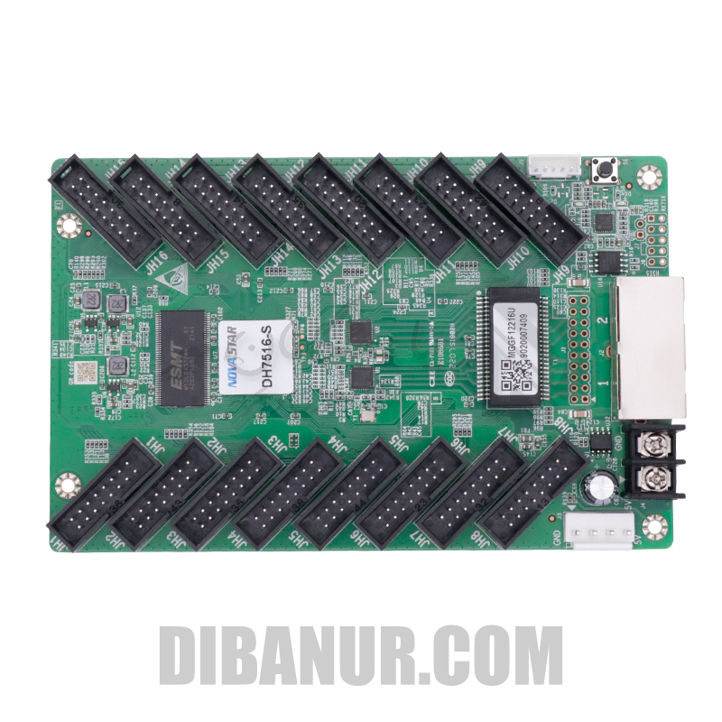 کارت دریافت نوواستار DH7516-S با 16 پورت HUB75E | NovaStar | Dibanur دیبانور | نمای 4