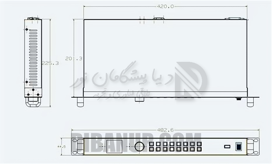 ویدیو پروسسور Linsn X102 | Linsn | Dibanur دیبانور | نمای 9