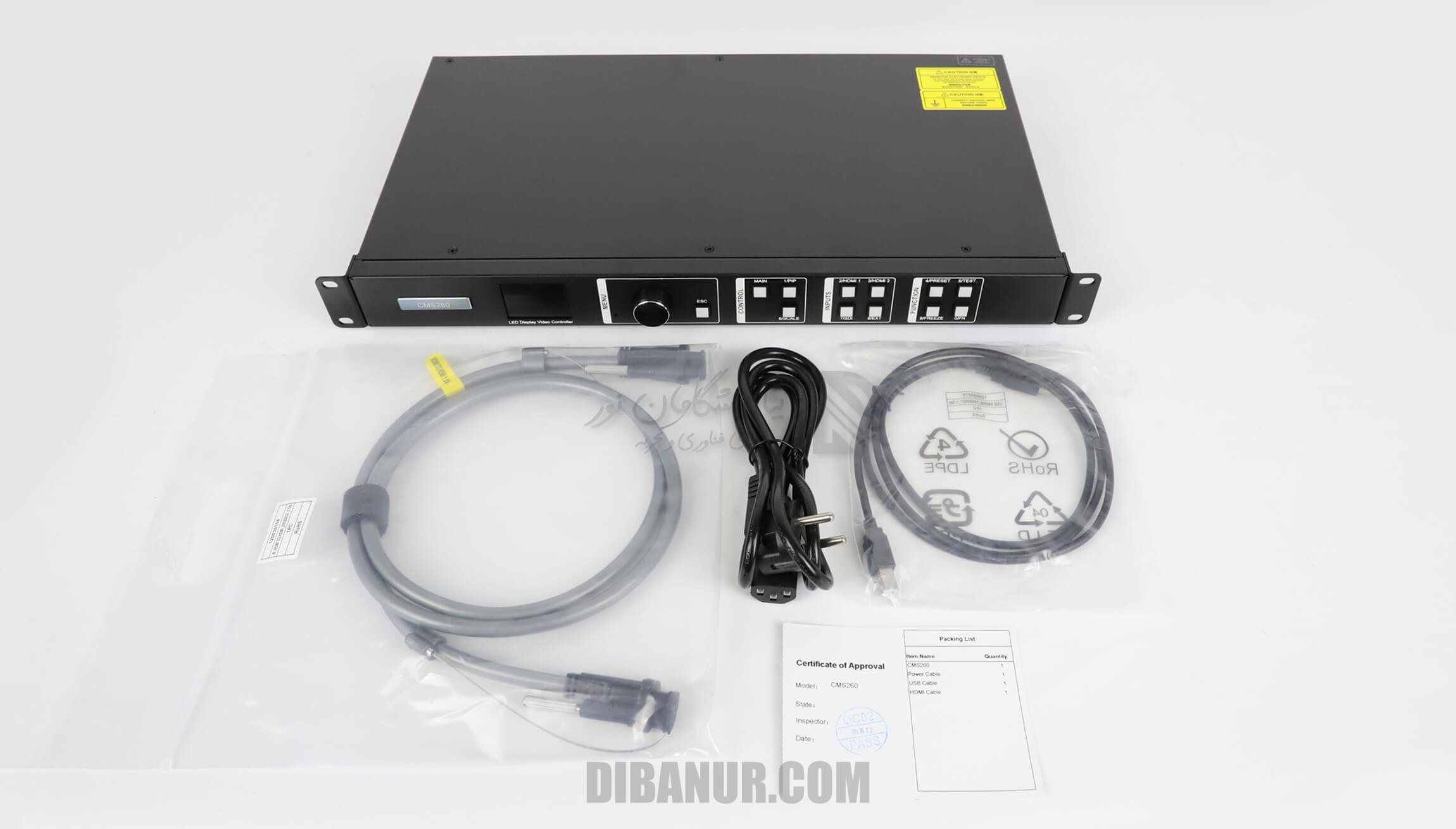 ویدئوپروسسور Novastar CMS260 | NovaStar | Dibanur دیبانور | نمای 6