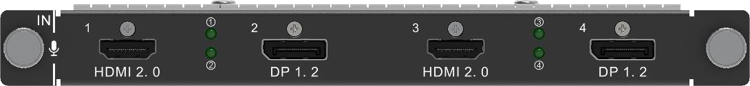 کارت ورودی 2xHDMI2.0+2xDP1.2 NovaStar H15 - NovaStar - دیبانور